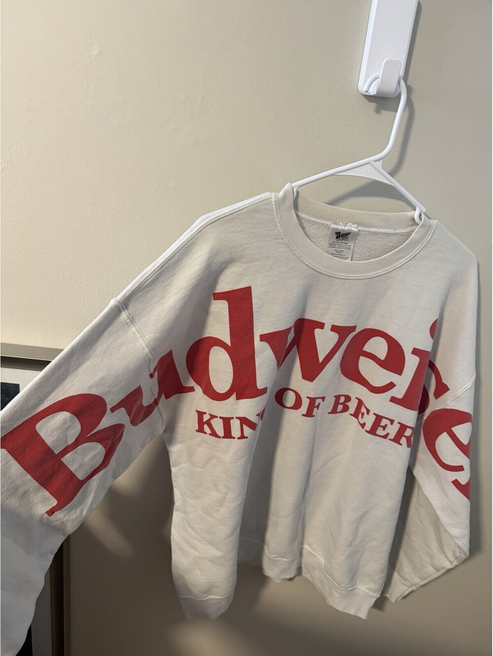 budweiser crewneck sweatshirt Men’s M